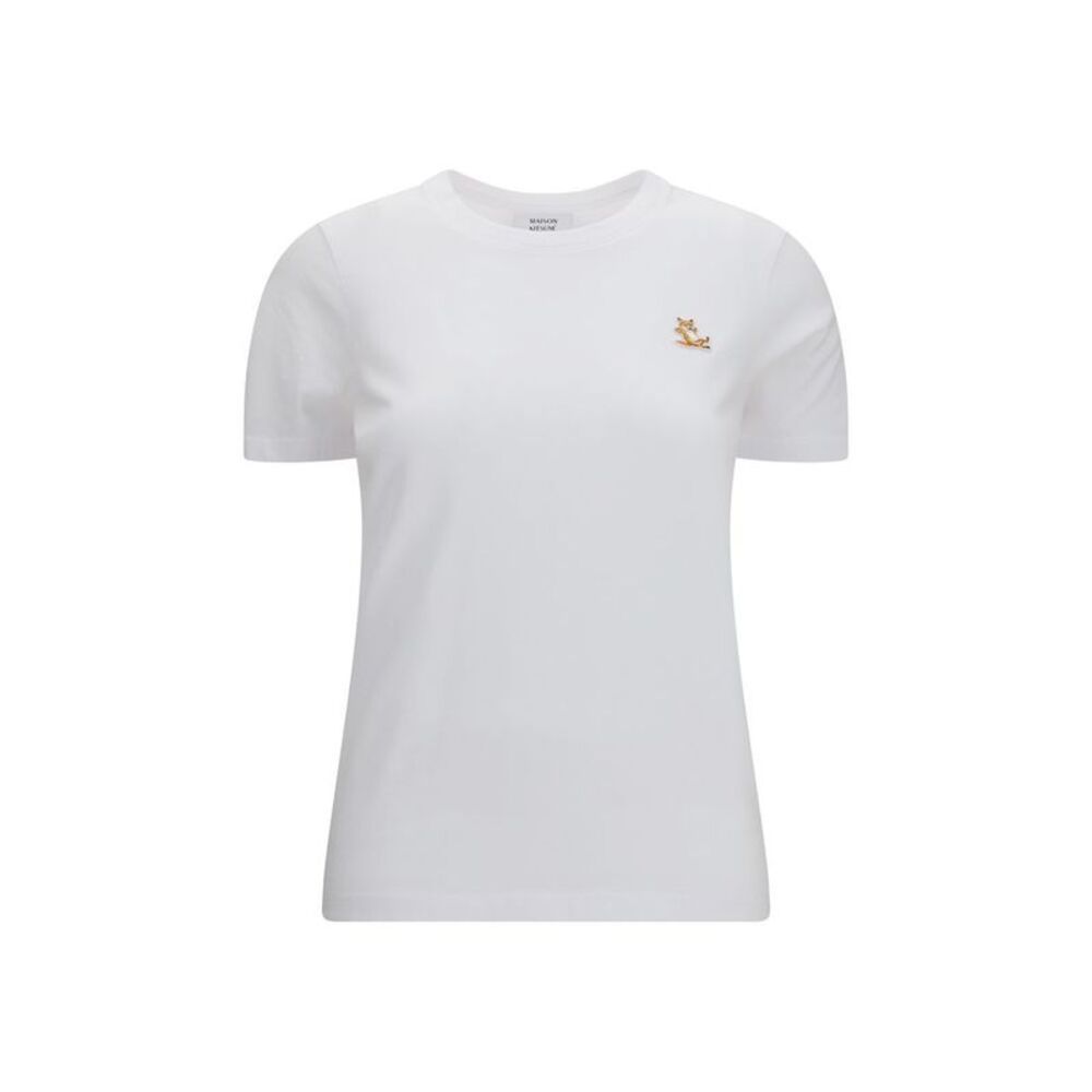 Maison Kitsuné White Cotton Women's T-Shirt